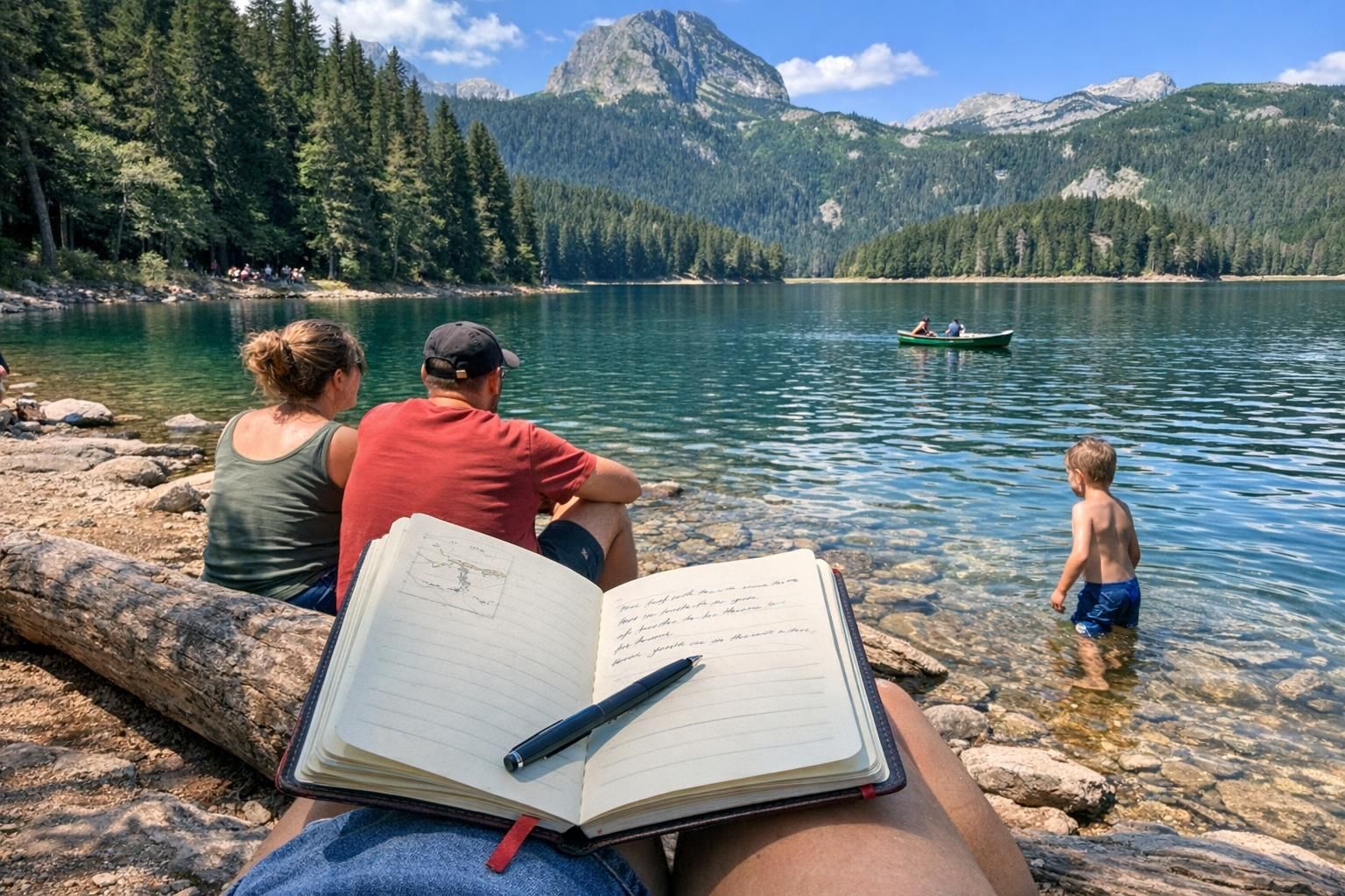 Monténégro lac noir du parc durmitor : 5 instants à garder