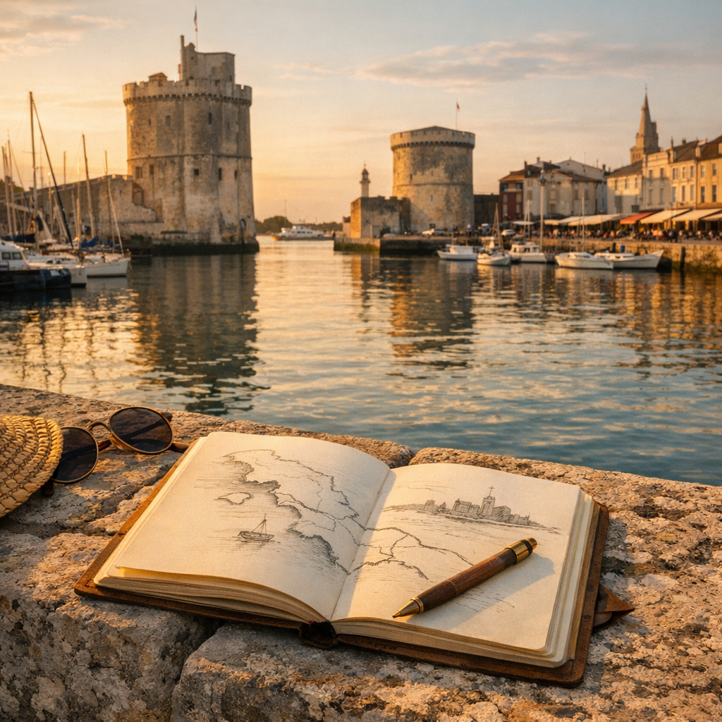 La Carte de France situe La Rochelle : ville, accès, quartiers