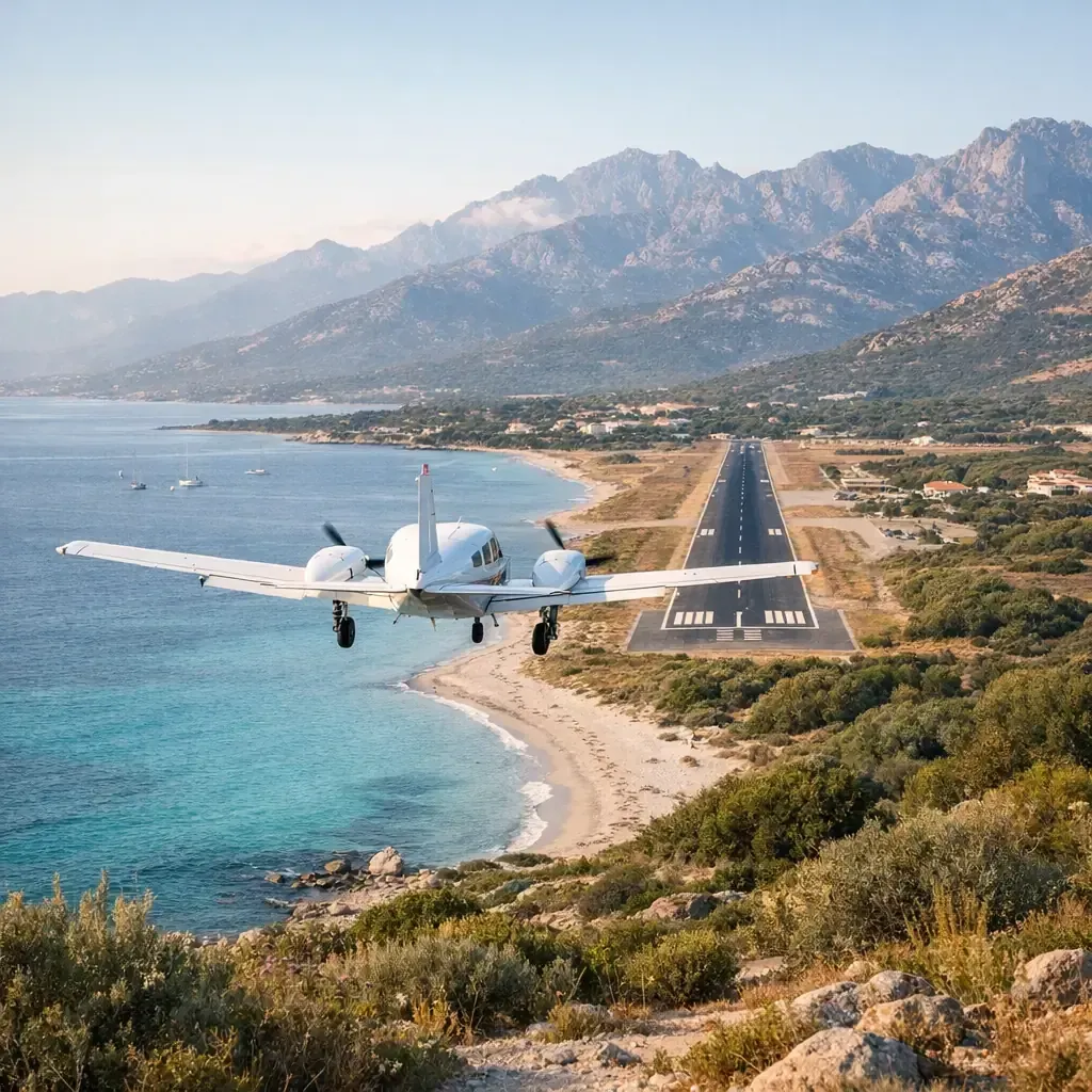 Les Aéroports de Corse vous orientent vers le bon rivage
