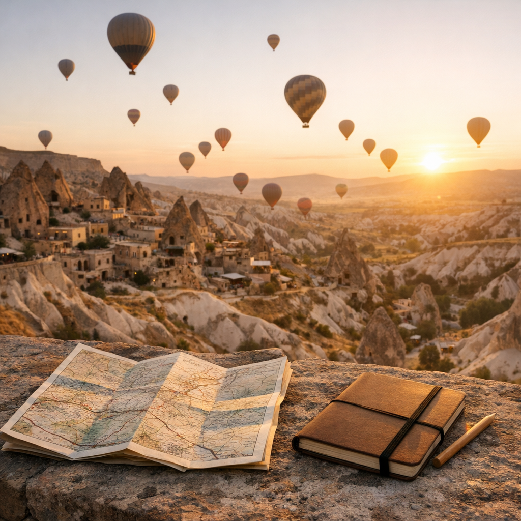 La Carte de Cappadoce éclaire votre voyage en Turquie centrale