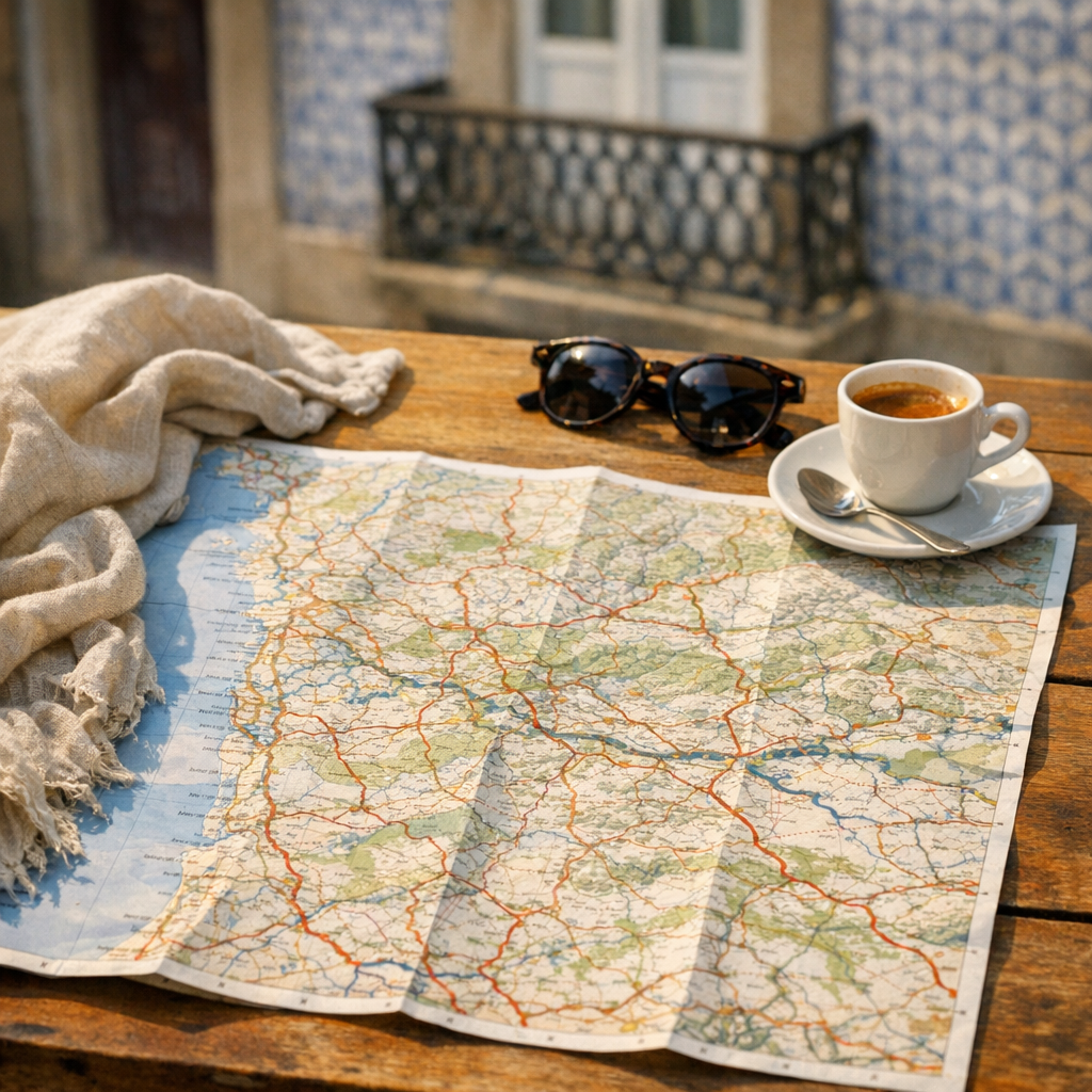 La Carte du Nord du Portugal : régions, routes et repères
