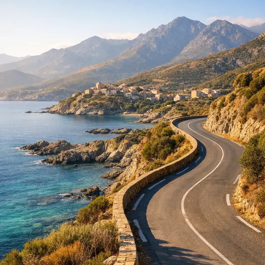 La Carte de la Corse du Nord aide à choisir son itinéraire