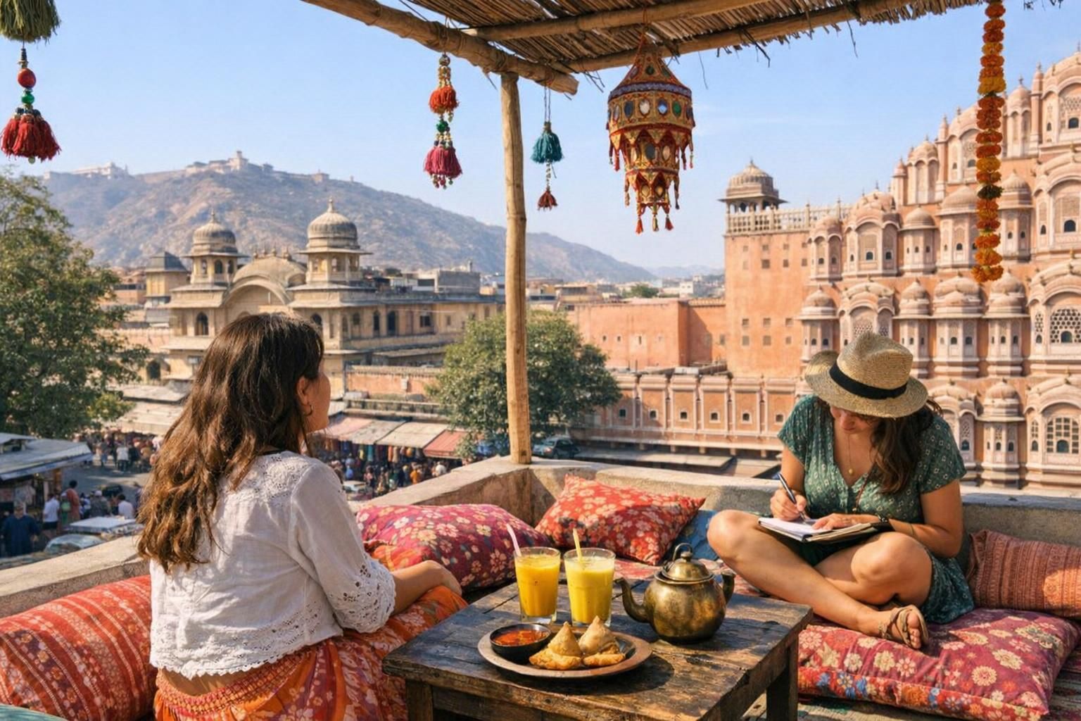 Boho twist à Jaipur : 4 jours entre haveli, cafés et bazars