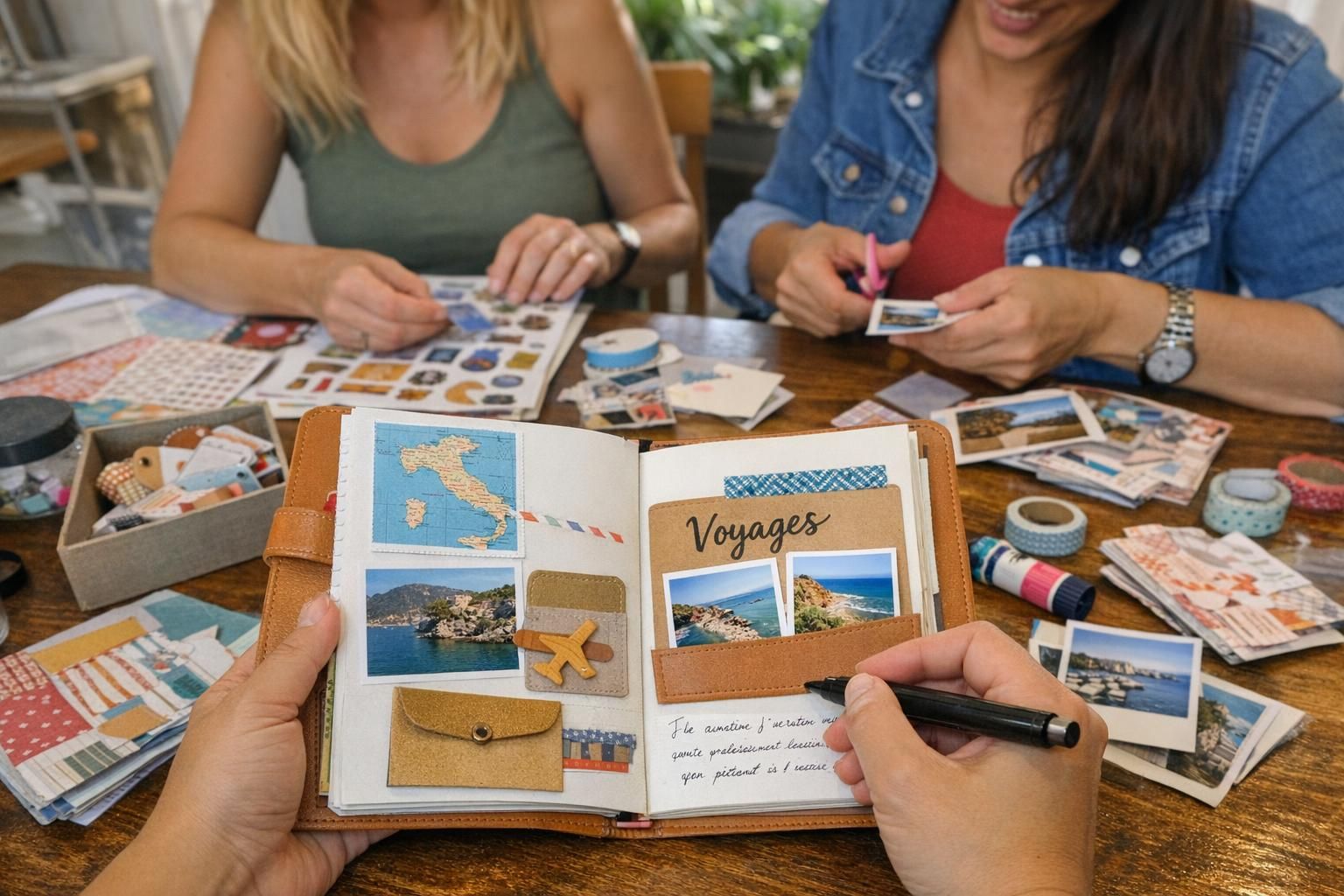 Le scrapbooking en kit : 5 choix pour un carnet de voyage vivant