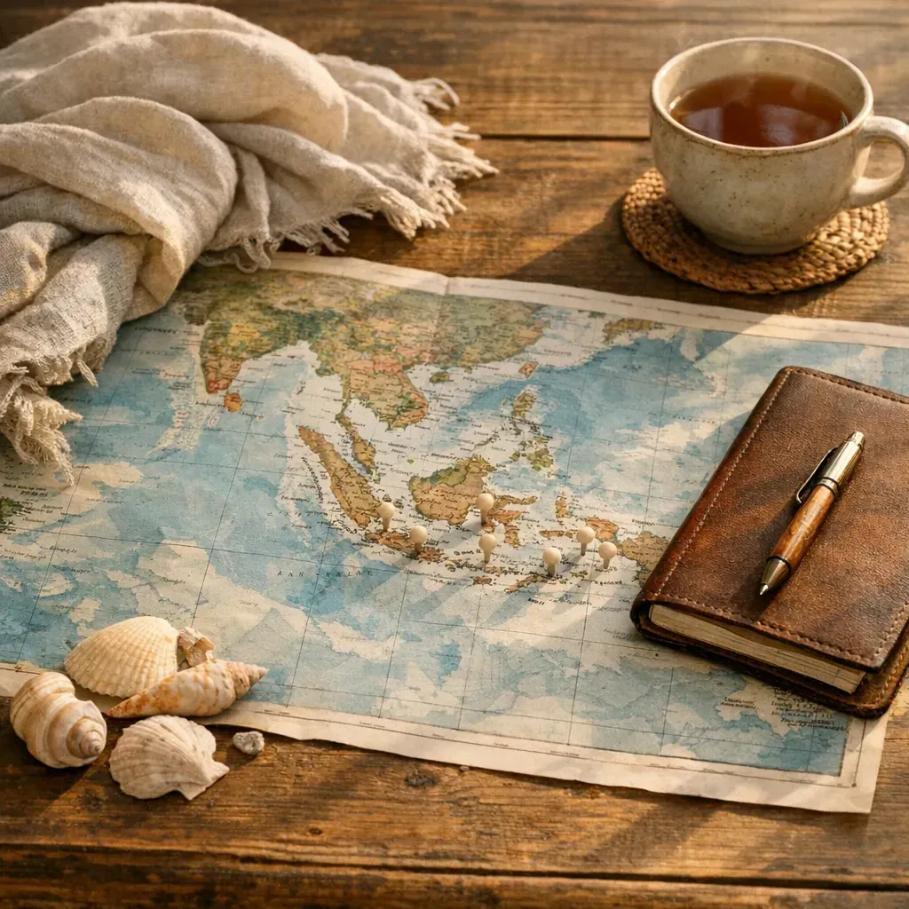 L’Indonésie sur la Carte du monde : 5 repères pour la situer