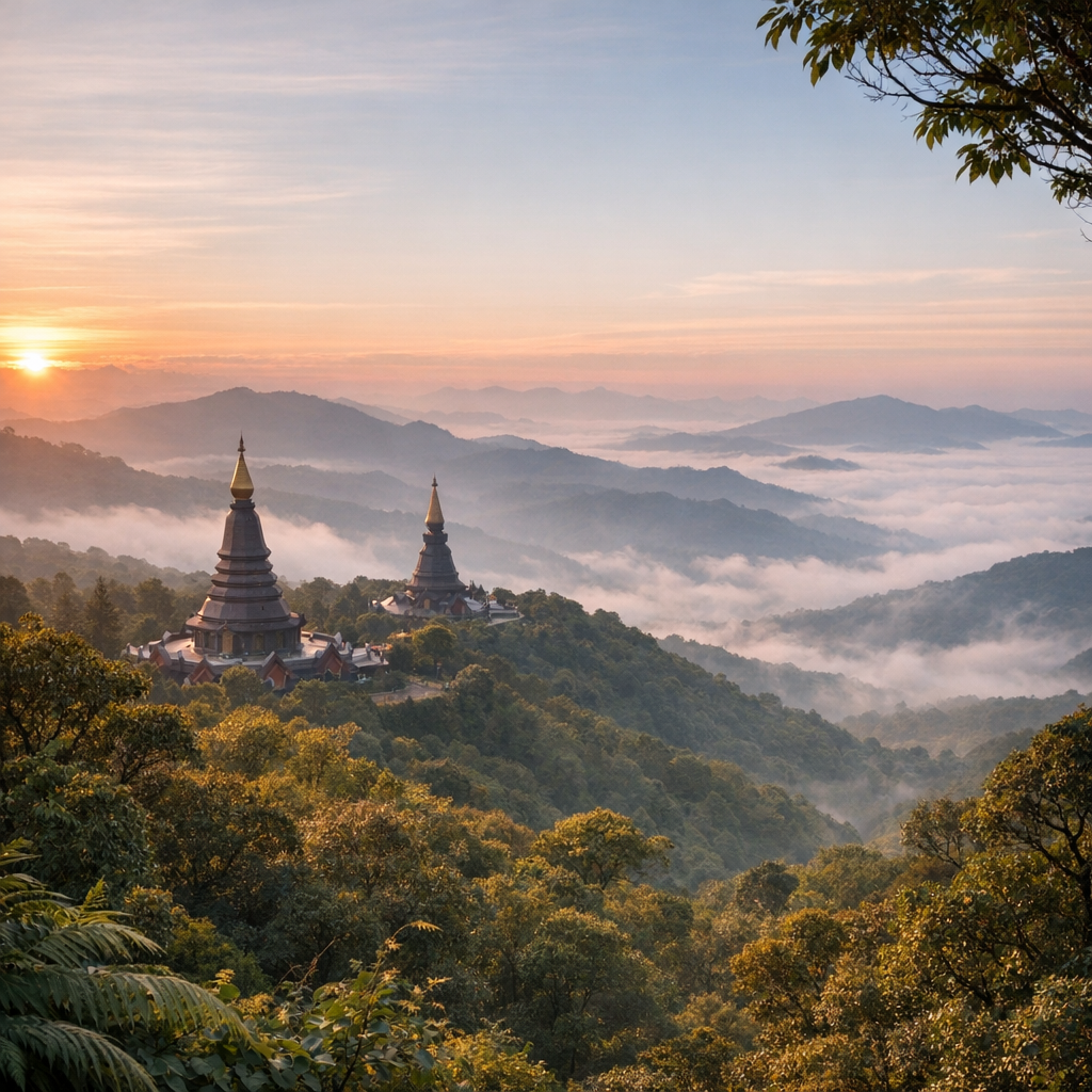Comment visiter Doi Inthanon en Thaïlande depuis Chiang Mai ?