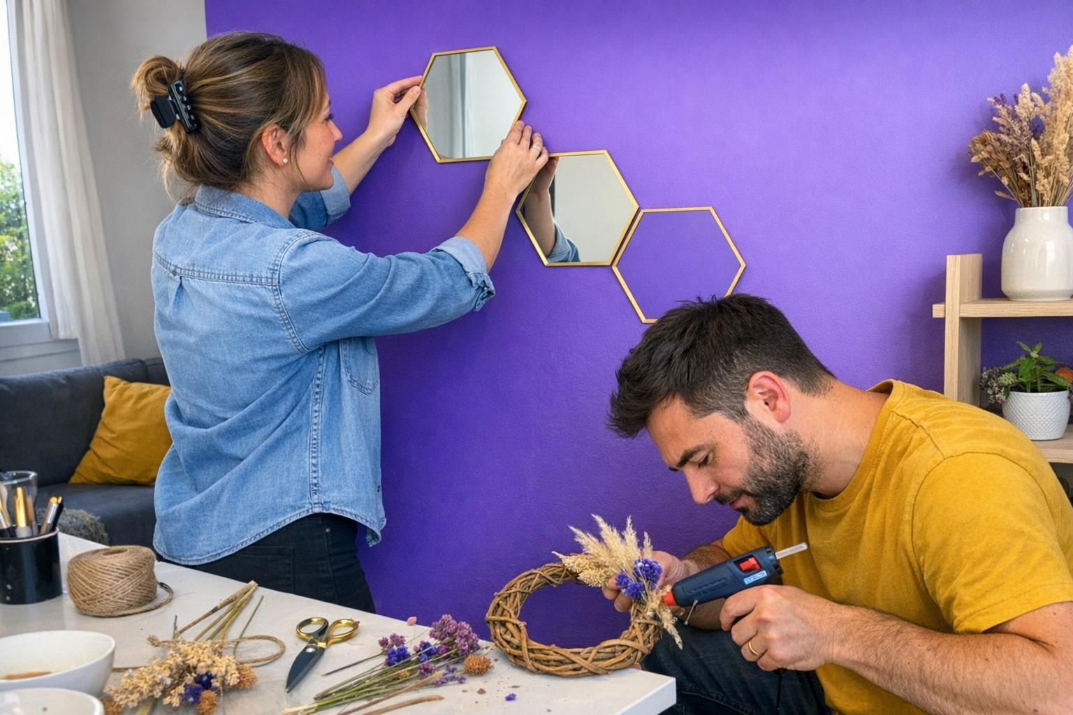 Mur violet de beaugrenelle : 5 idées pour l’apprivoiser chez soi