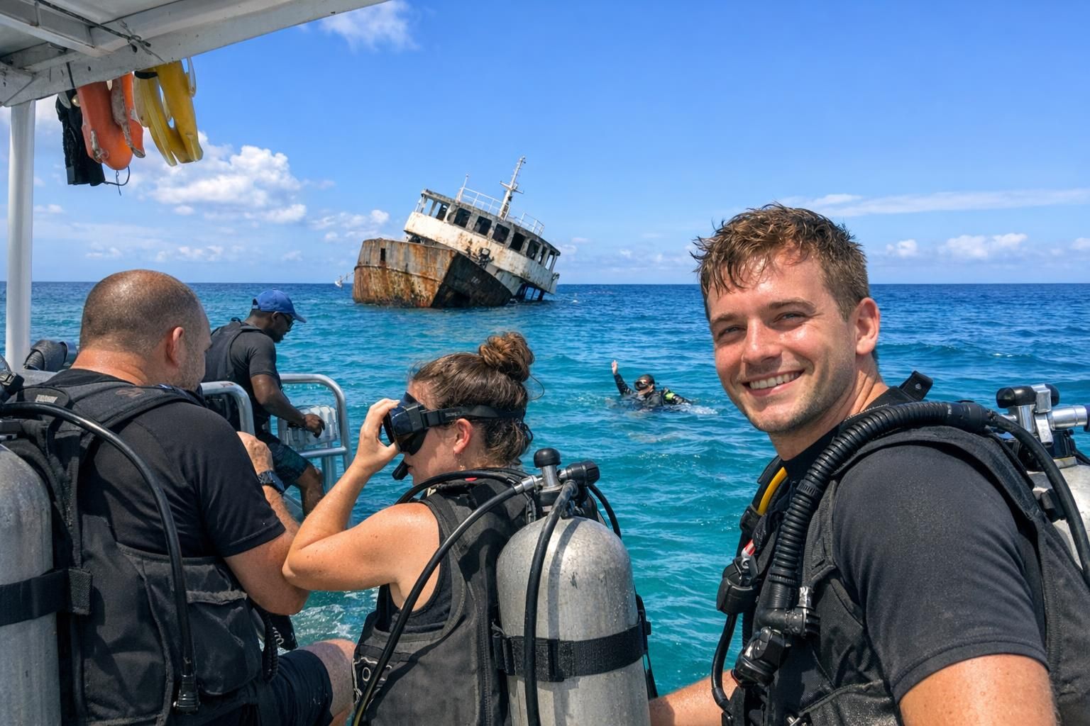 République Dominicaine : Plonger à Bayahibe (Dominicus Reef et l’Atlantic Princess), deux bleus en tête