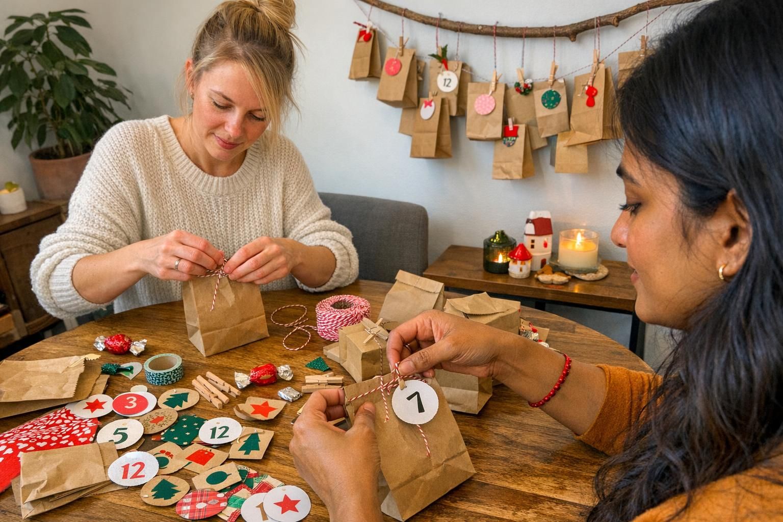 Diy calendrier de l avent : 5 formats doux à fabriquer