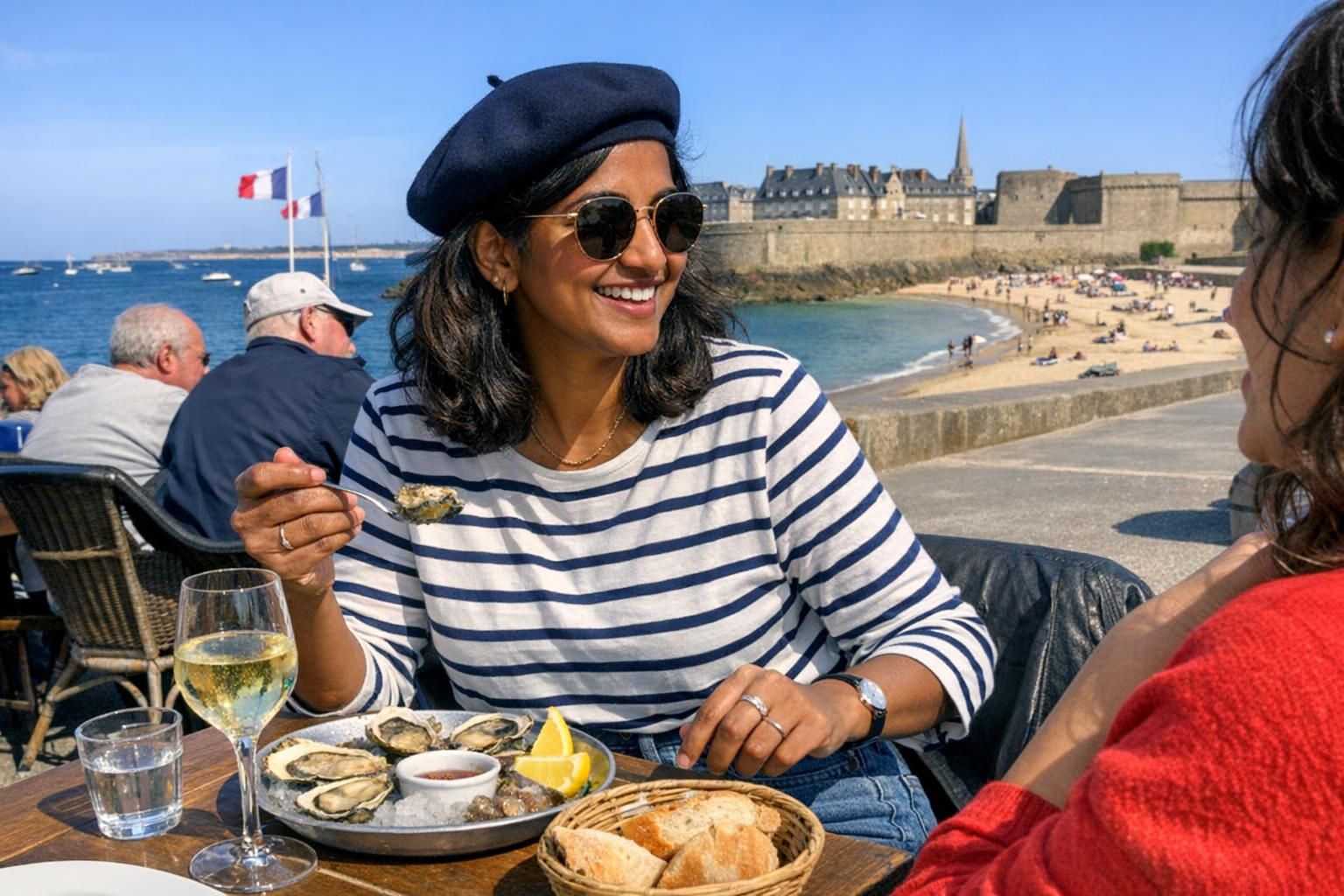 Porter marinière style rétro chic : 5 haltes à Saint-Malo