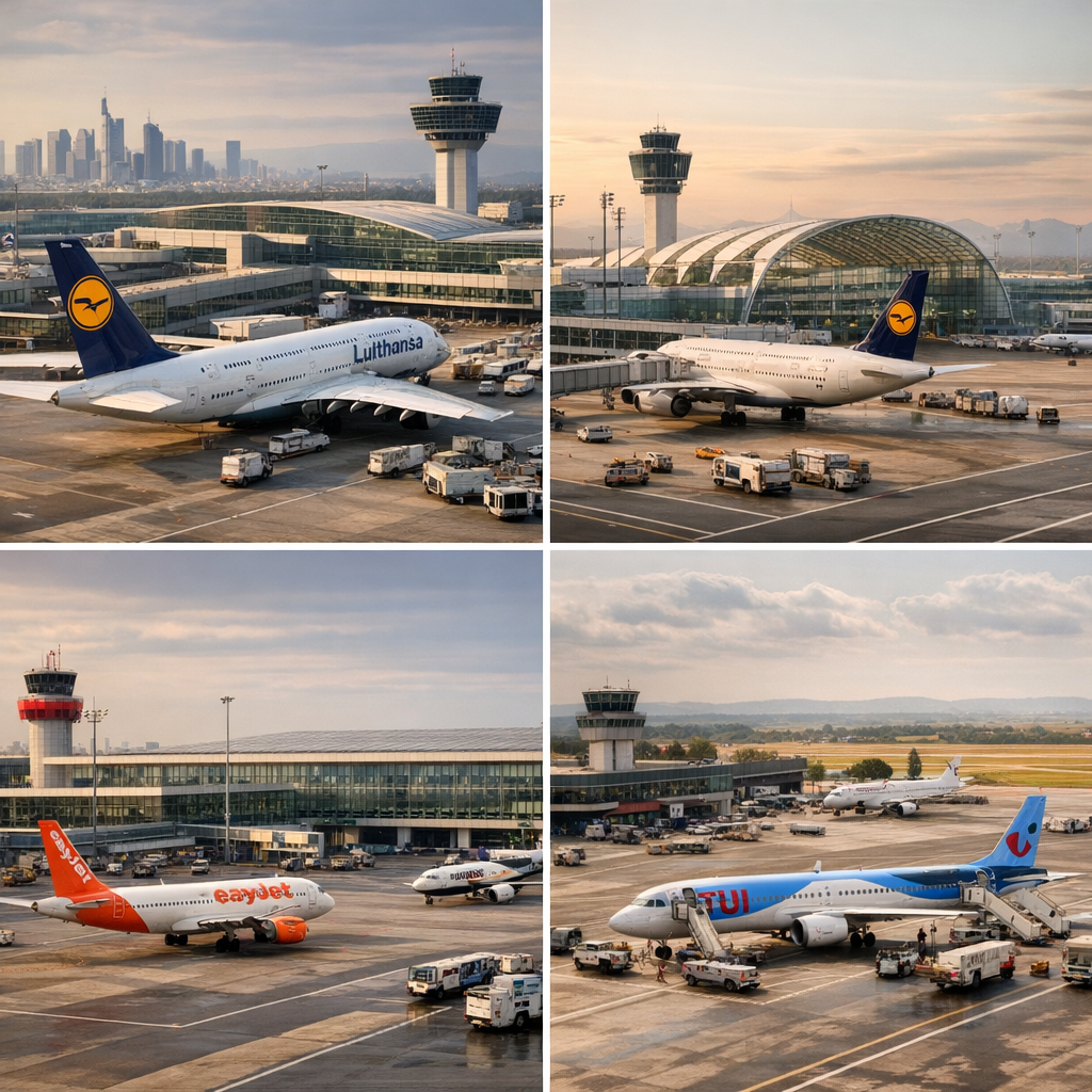 Classement aéroport Allemagne&nbsp;: comprendre Francfort, Munich, Berlin et les autres