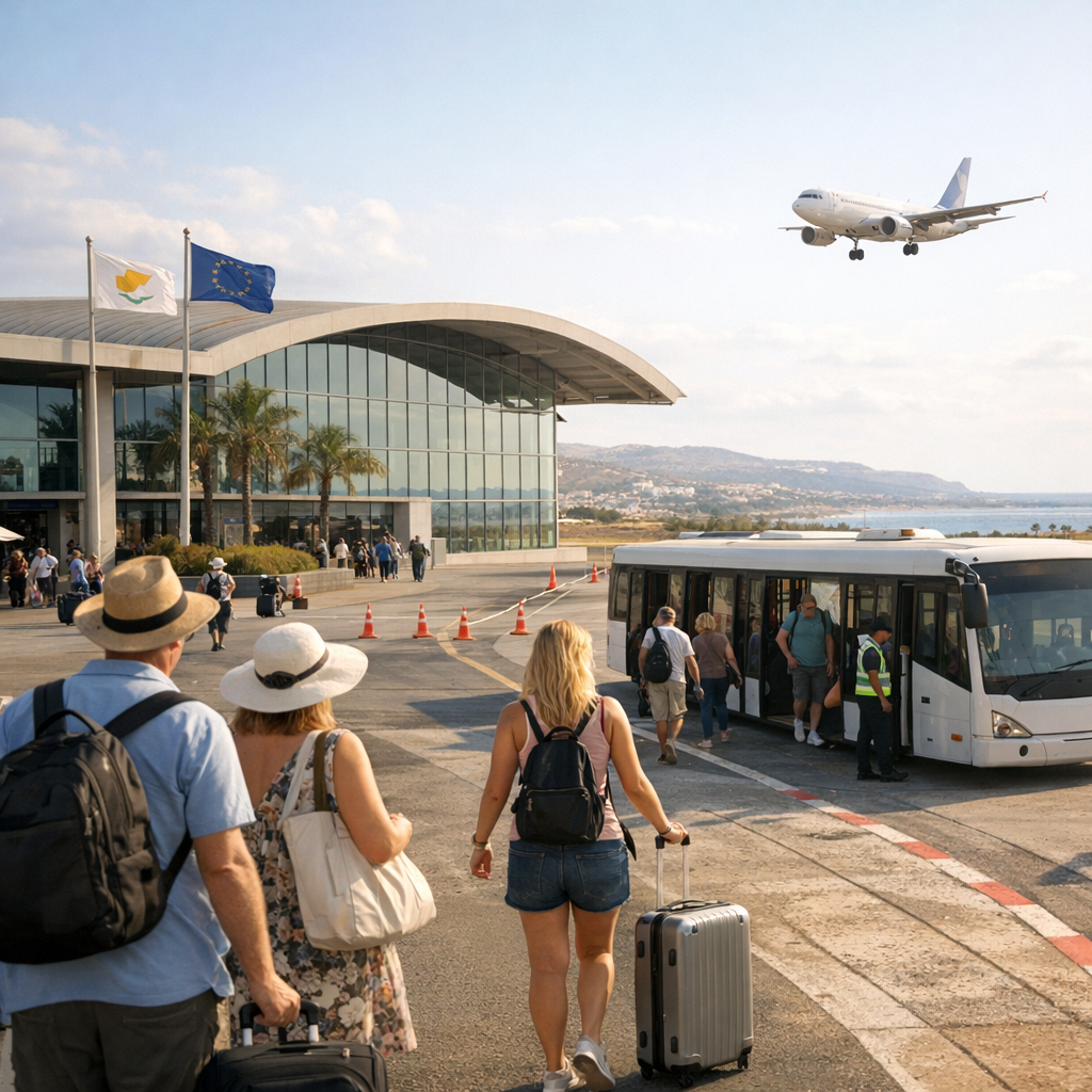 2. Aéroport de Paphos (PFO)&nbsp;: l’arrivée idéale pour l’ouest de Chypre