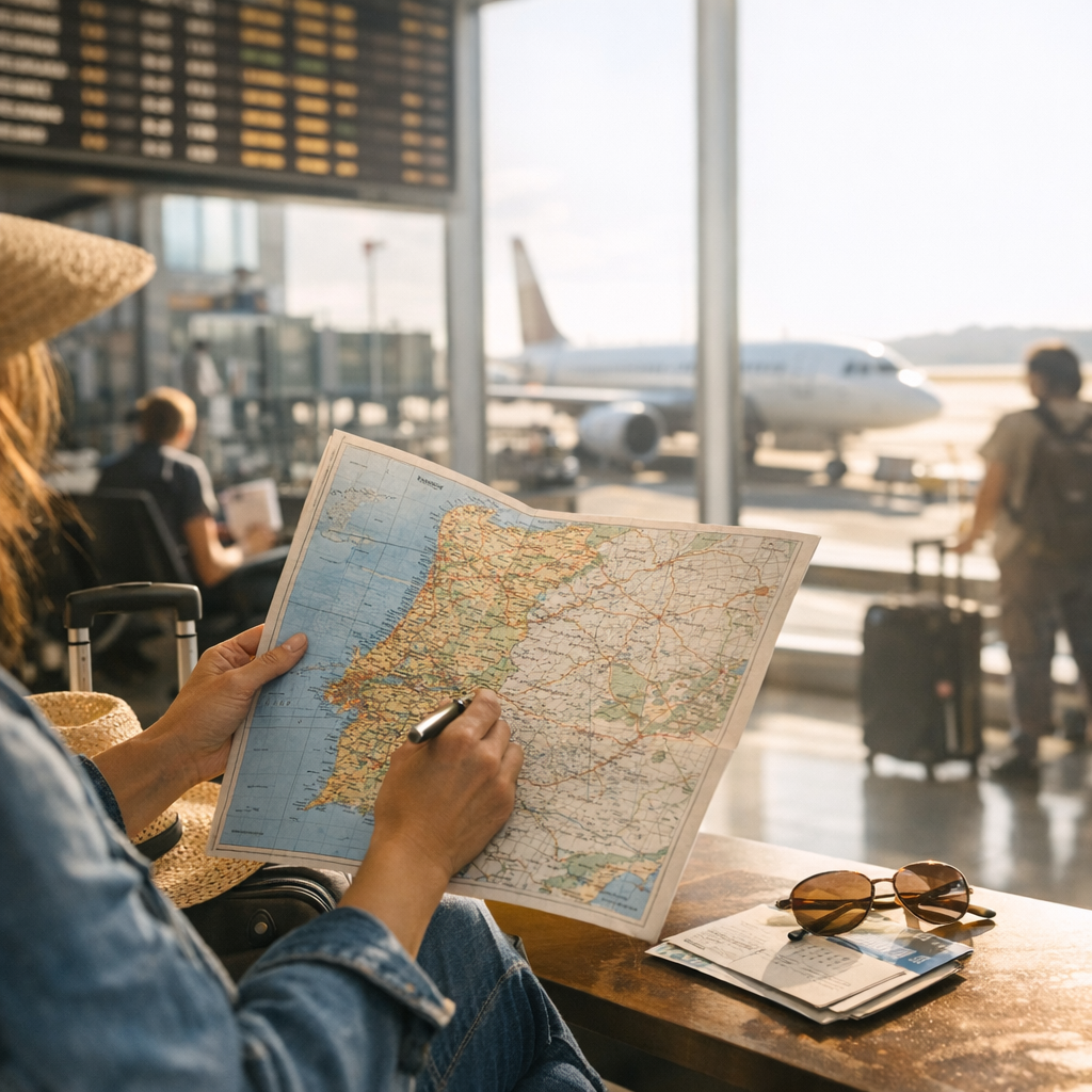 Quel aéroport choisir au Portugal selon votre itinéraire ?