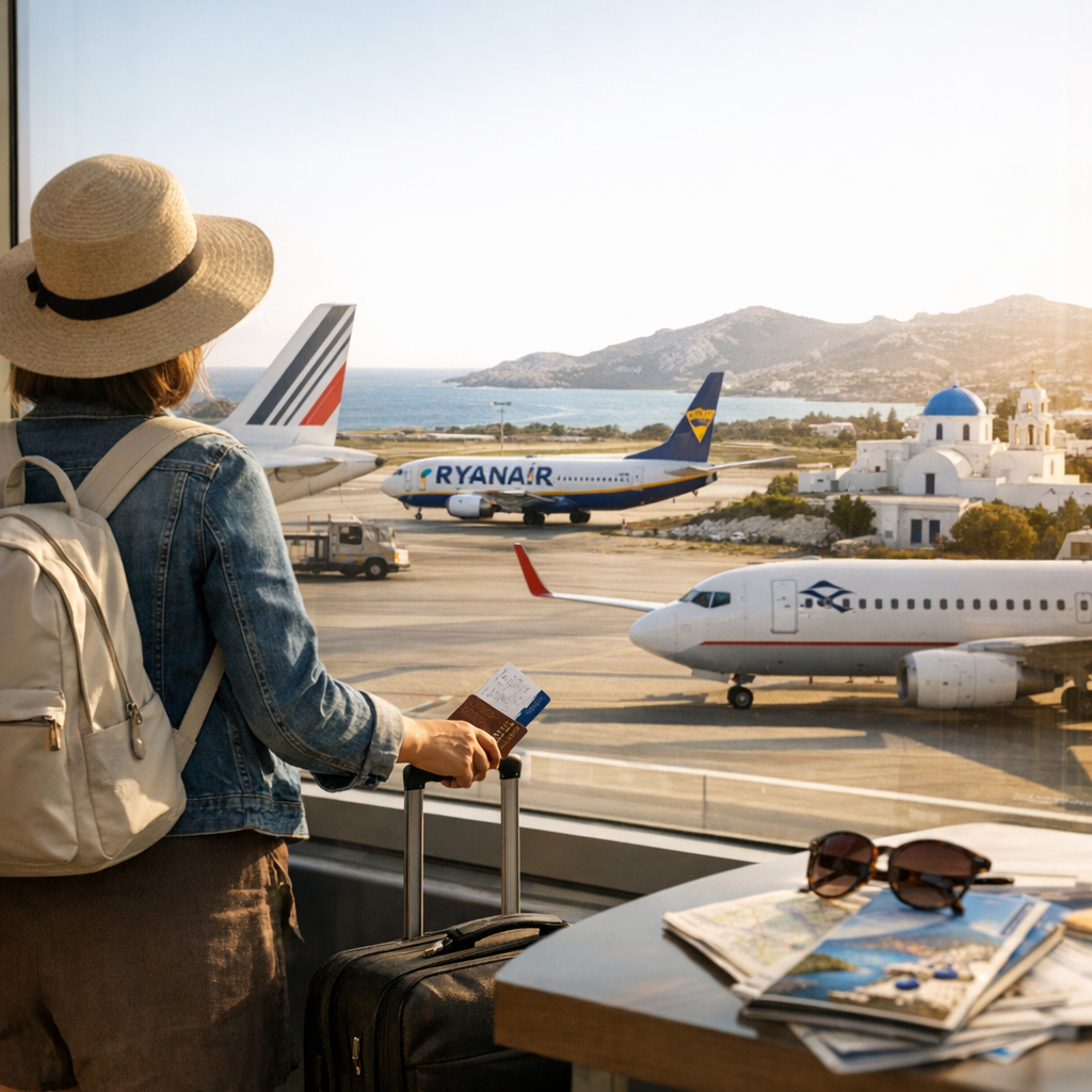 Les liaisons directes avec les aéroports grecs&nbsp;: saison, compagnies et réflexes depuis Paris