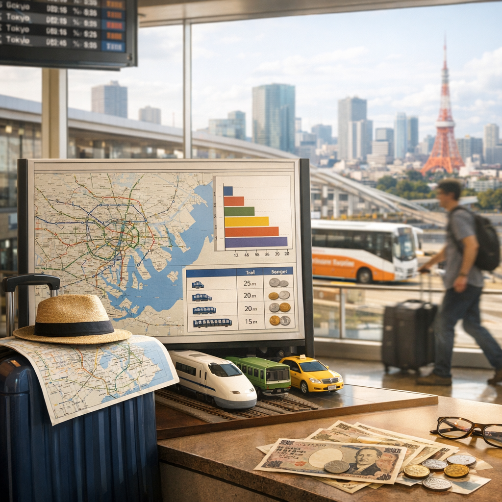 Rejoindre le centre de Tokyo : temps et budgets par quartier