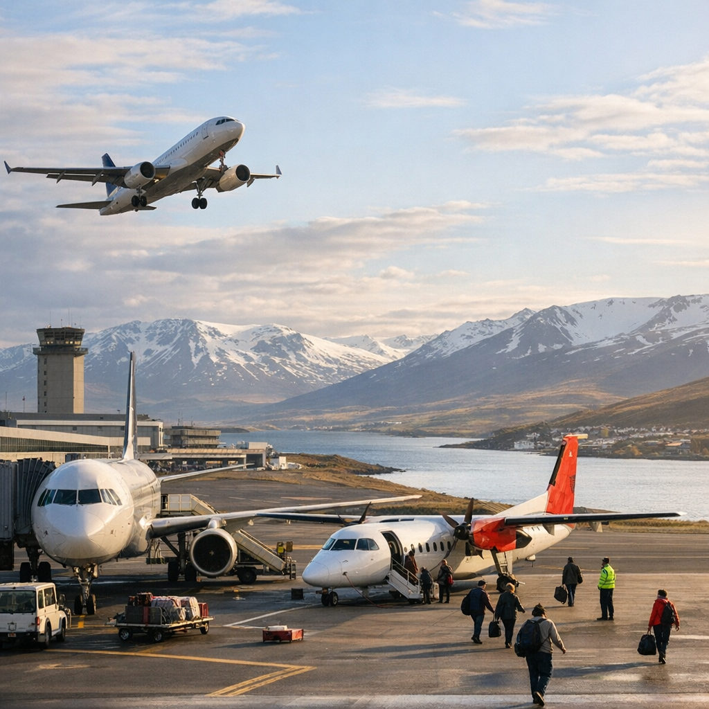 Liaisons directes et vols intérieurs&nbsp;: Reykjavík, Akureyri et les régions