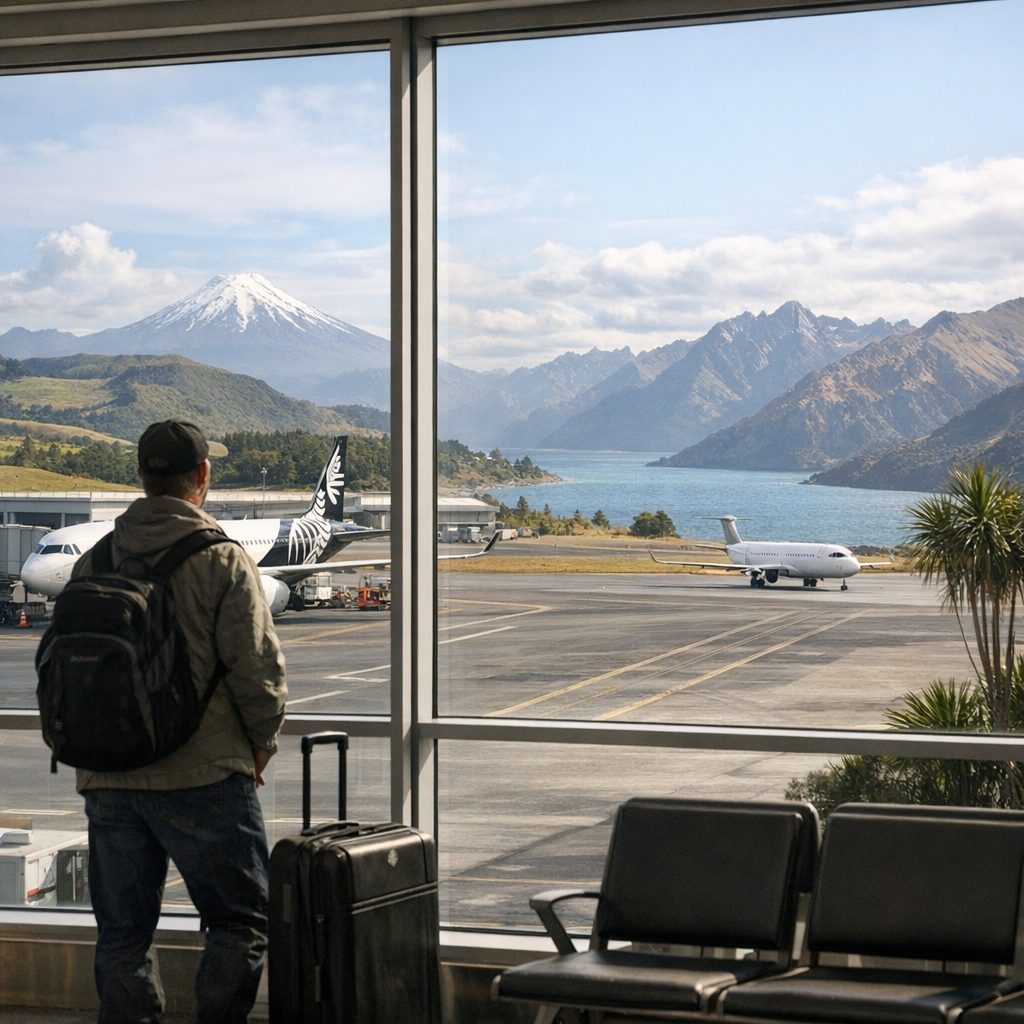 Quel aéroport choisir pour visiter l’île du Nord ou l’île du Sud ?
