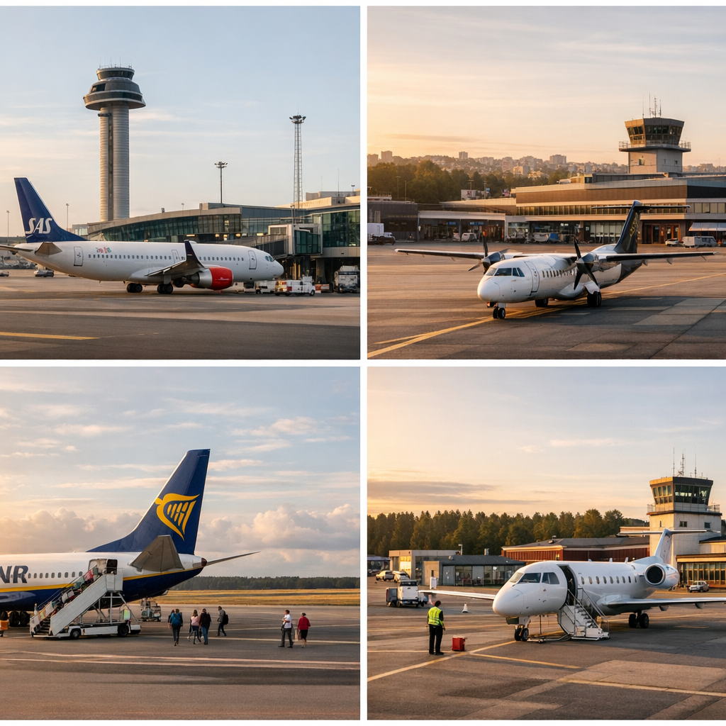 3. Où atterrir à Stockholm : Arlanda, Bromma, Skavsta ou Västerås ?
