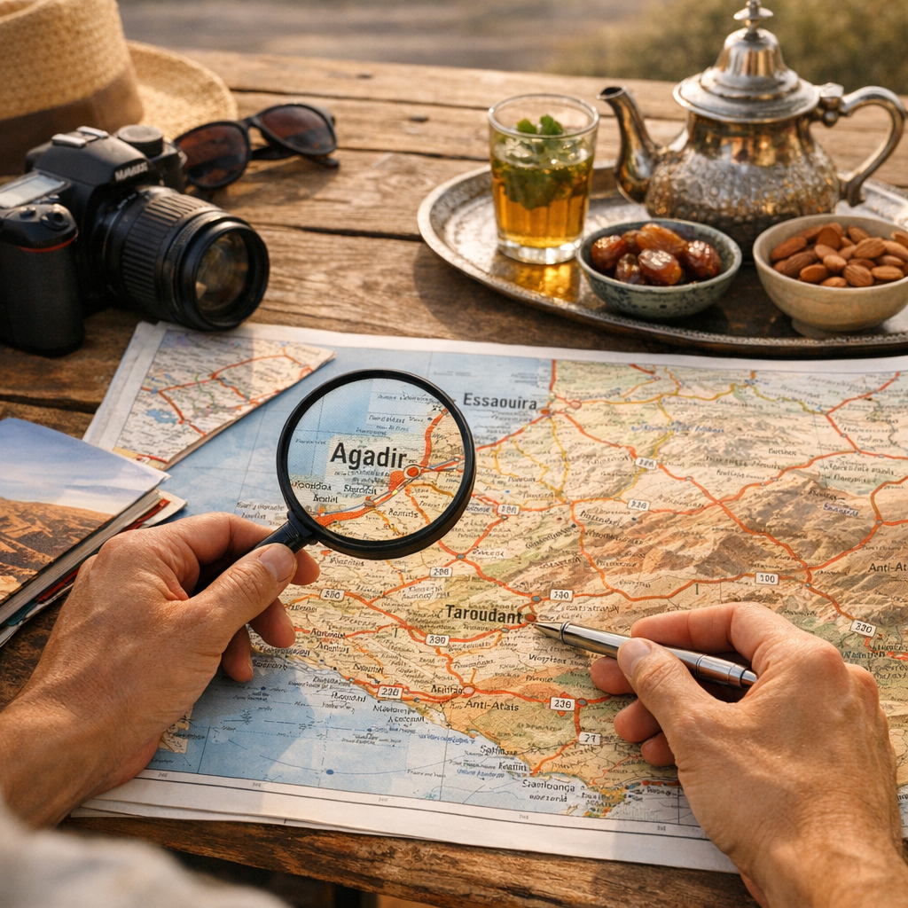 Itinéraires autour d’Agadir&nbsp;: lire les distances sans se tromper