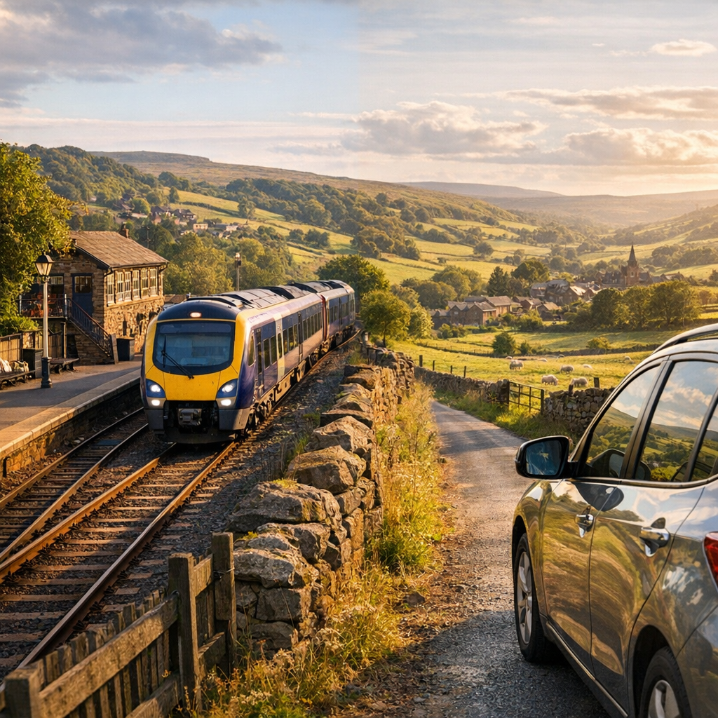 Train ou voiture dans le Yorkshire&nbsp;? Le choix qui change vraiment le voyage