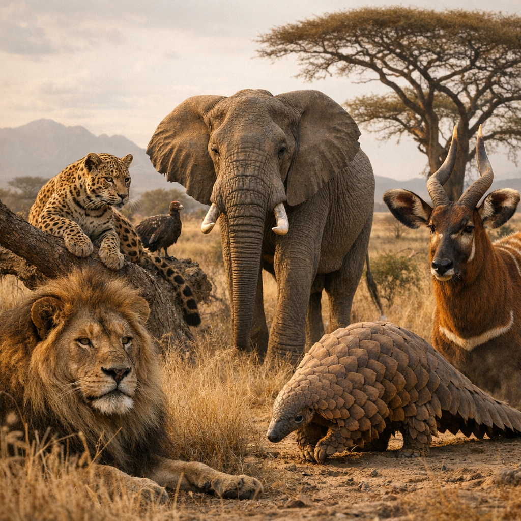 Big Five, animaux puissants et espèces méconnues&nbsp;: le vrai classement