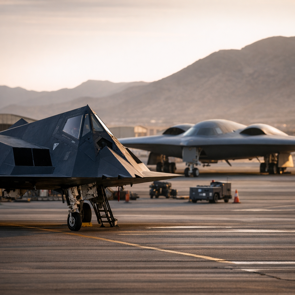 Du F-117 Nighthawk au B-21 Raider : petite histoire des avions furtifs américains