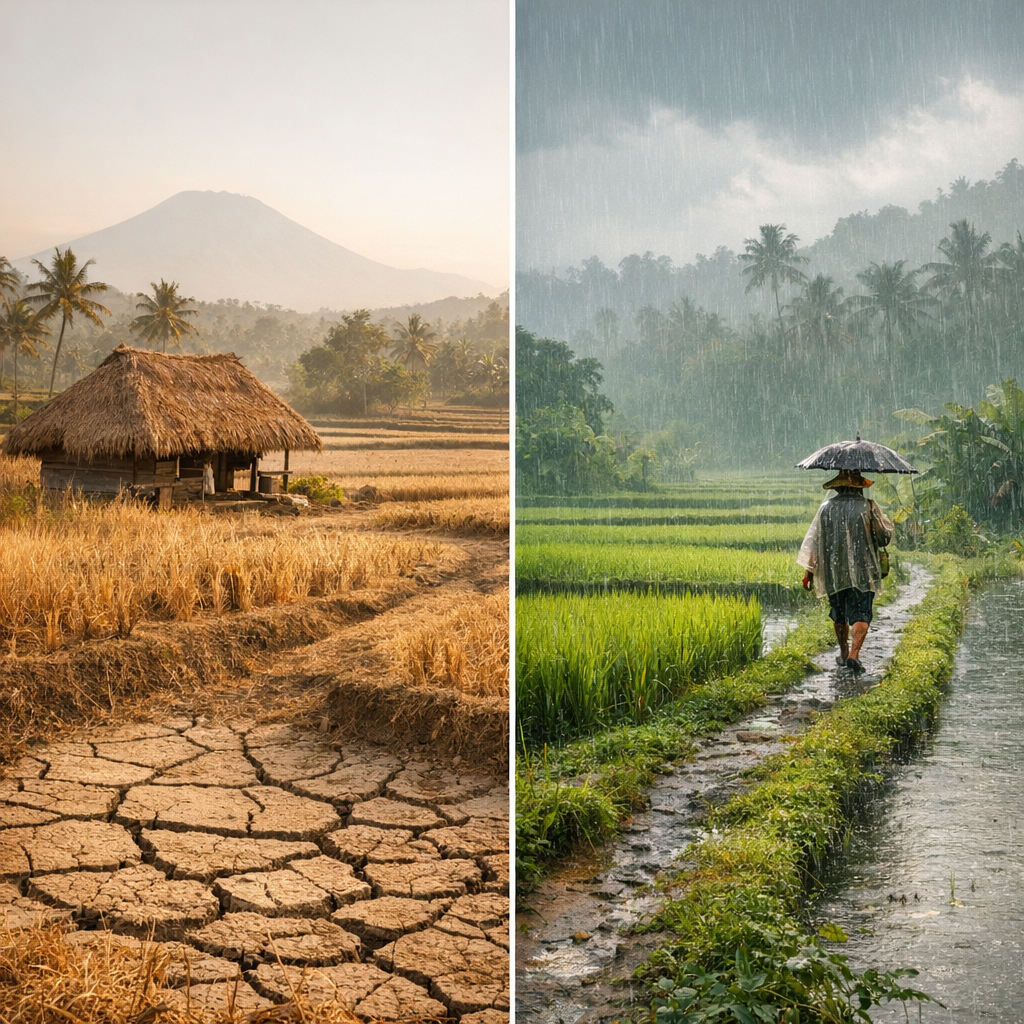 Saison sèche ou saison des pluies&nbsp;: quoi attendre sur place