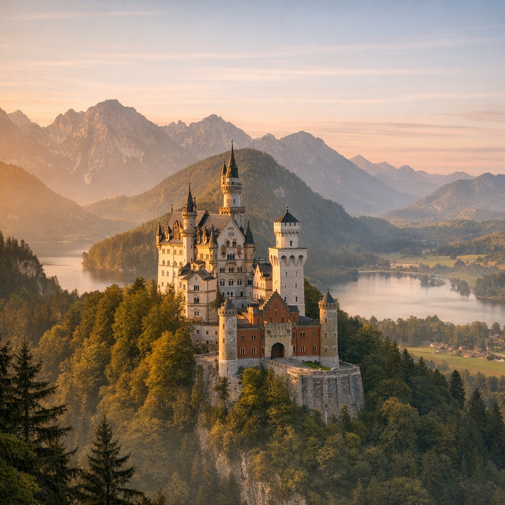 La Bavière en Allemagne se découvre entre châteaux et Alpes