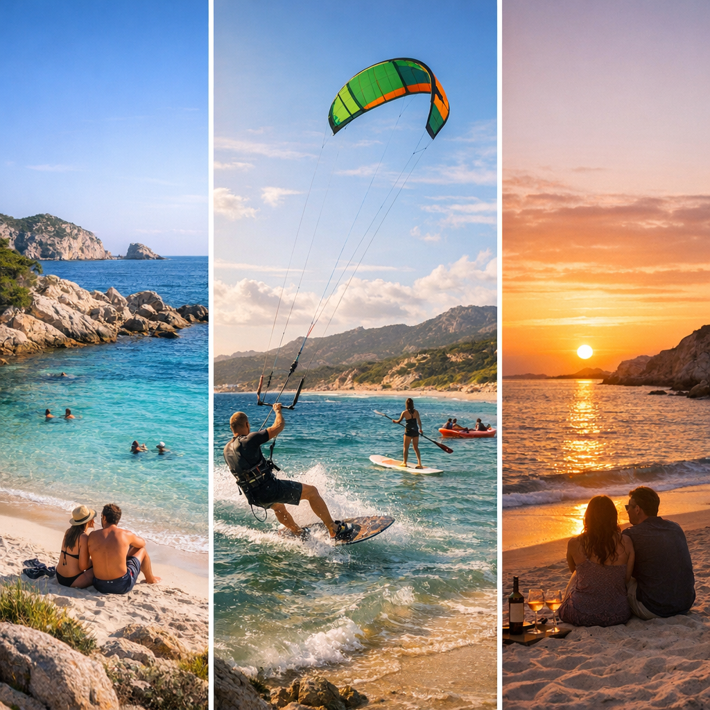 Plages autour de Bonifacio : sauvages, sportives ou coucher de soleil