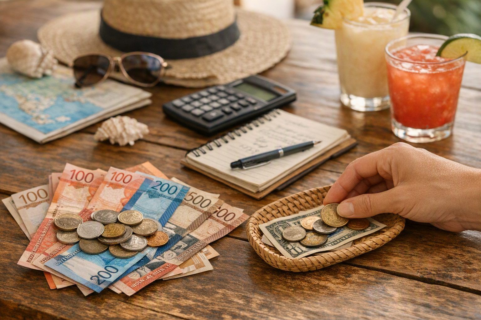 Pesos, taux de change et pourboires : gérer son argent sur place