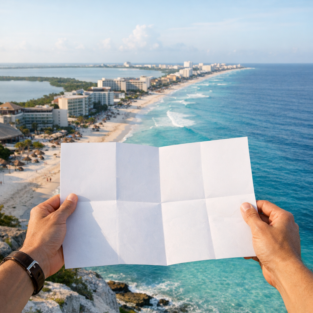 La Carte de Cancún au Mexique aide à préparer son voyage