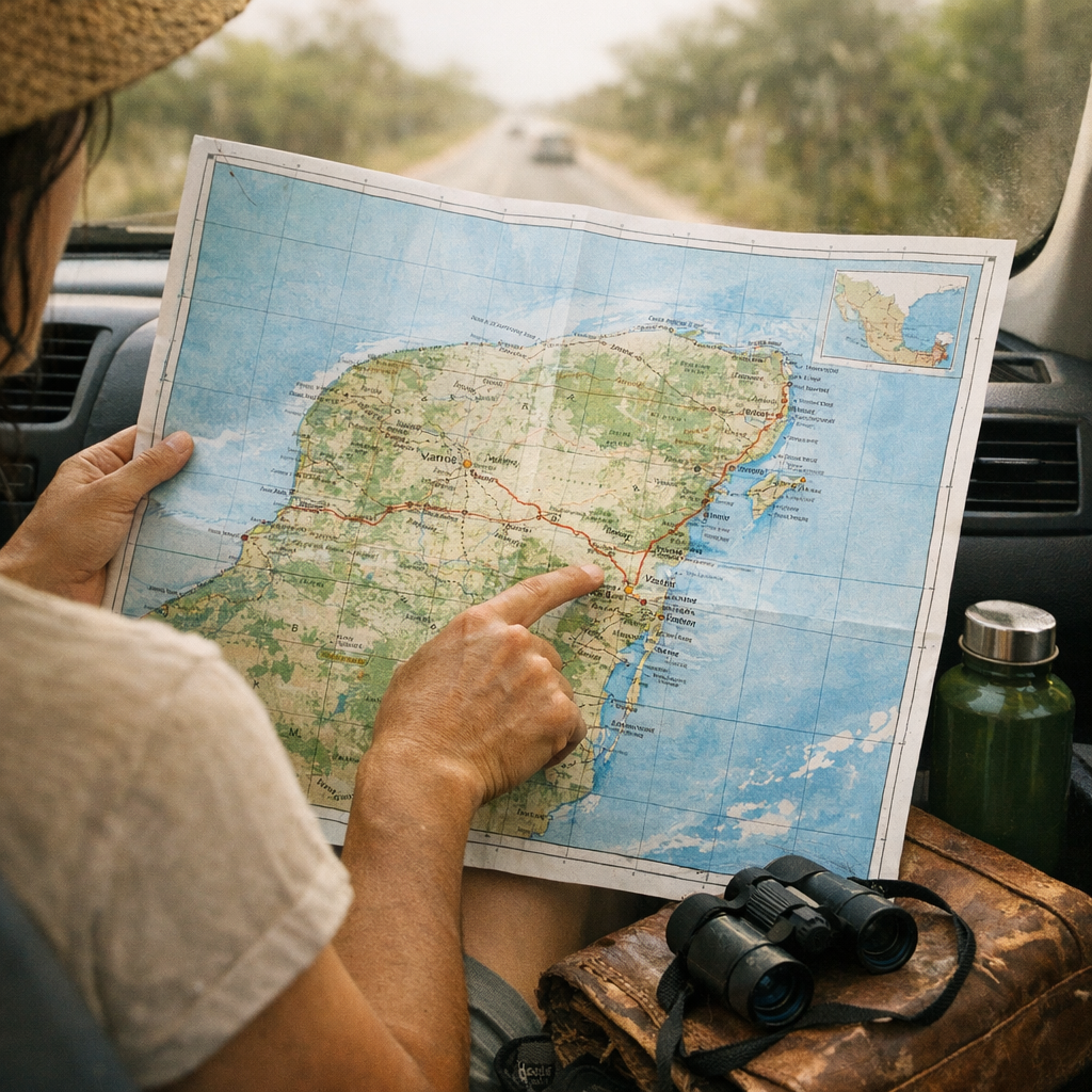 Itinéraires : lire la carte sans sous-estimer les distances