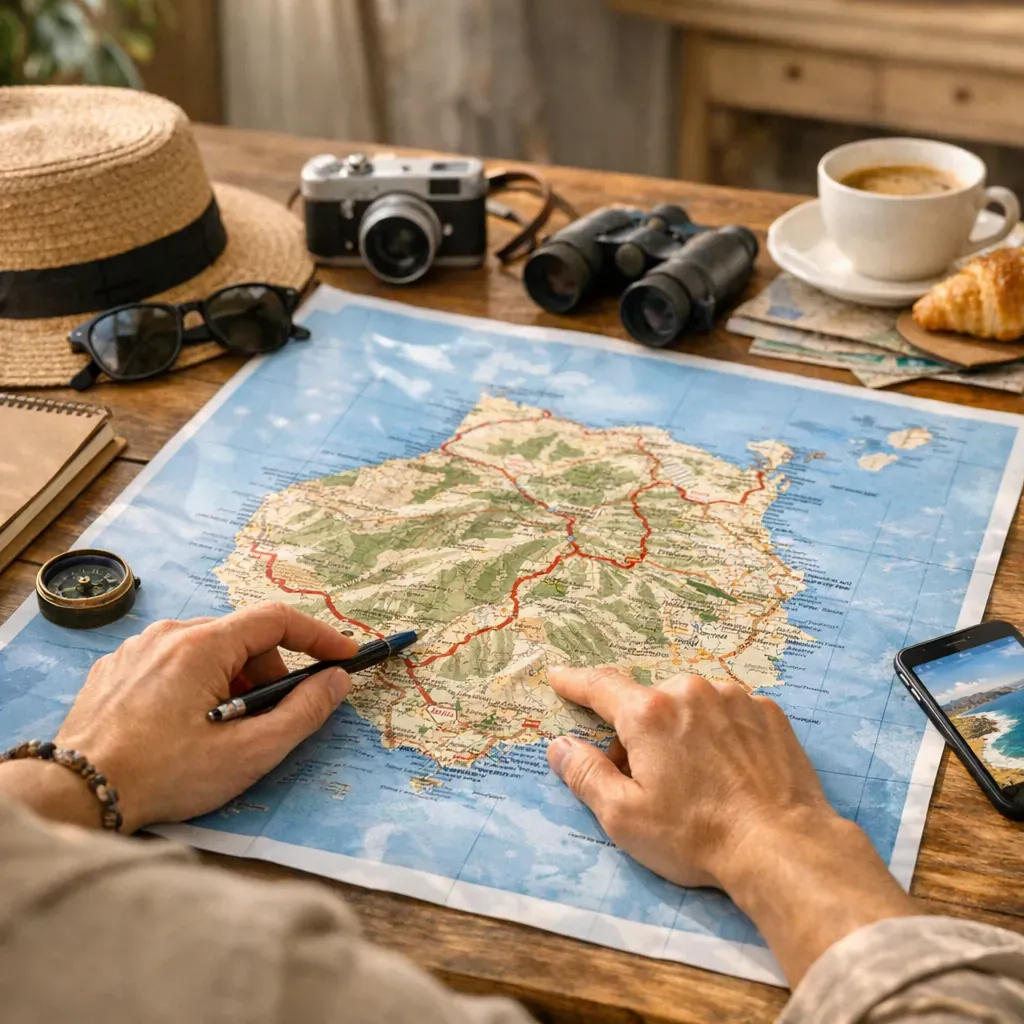 Comment utiliser une carte de Gran Canaria pour préparer son itinéraire