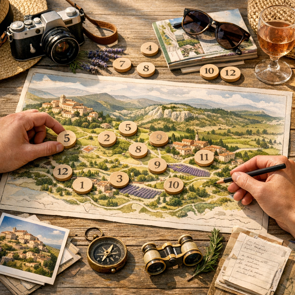 Villages du Luberon sur la carte : 12 étapes à placer avant de partir
