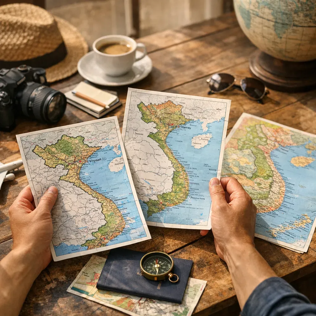 3. Quelle carte du Vietnam choisir selon votre voyage&nbsp;?