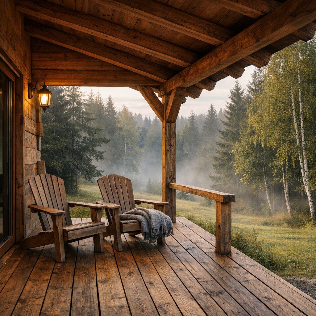Poser ses valises dans un chalet en bois : ce qui change le séjour