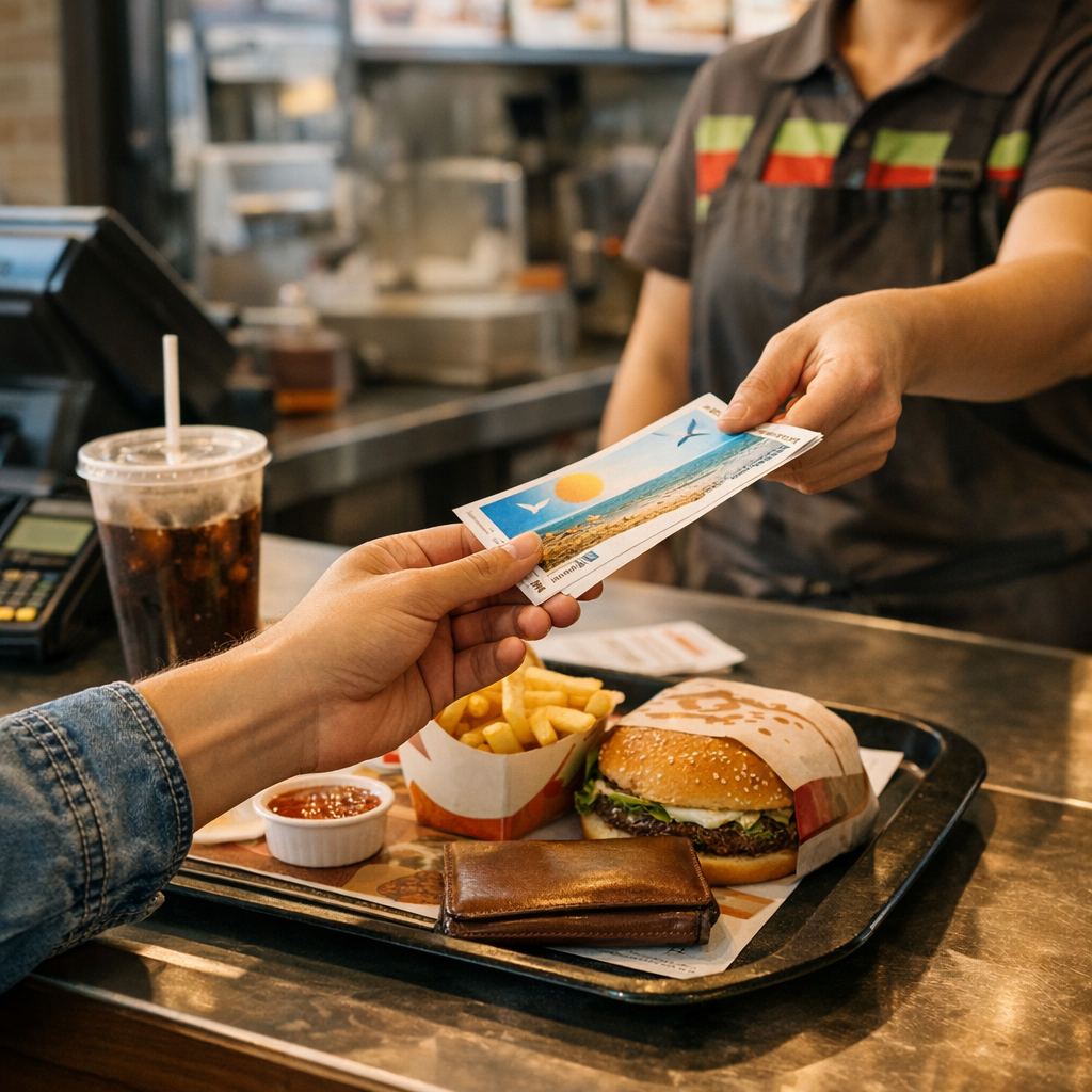 Comment utiliser ses chèques-vacances chez Burger King sans mauvaise surprise&nbsp;?