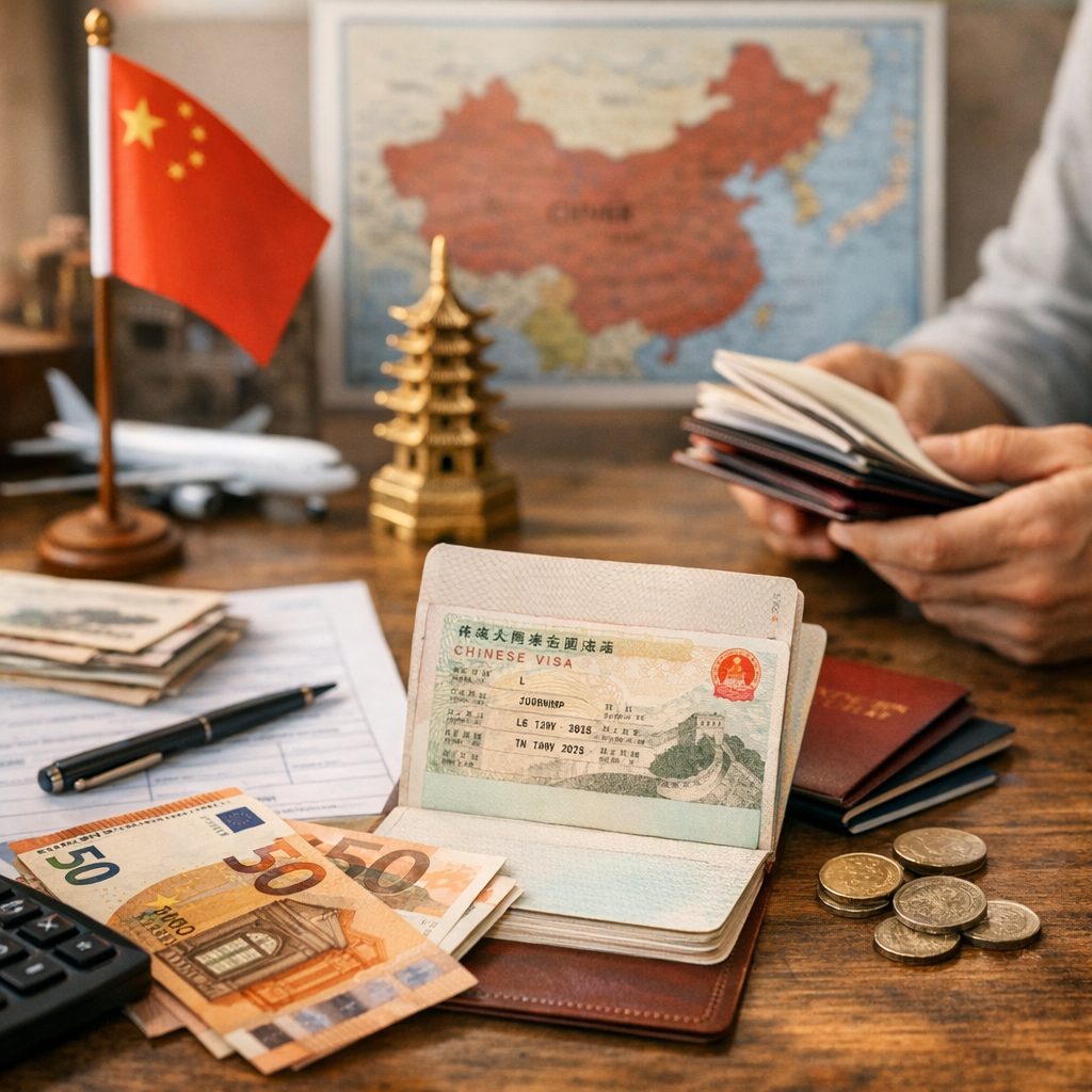 Prix d’un visa Chine&nbsp;: fourchettes à prévoir si l’exemption ne s’applique pas