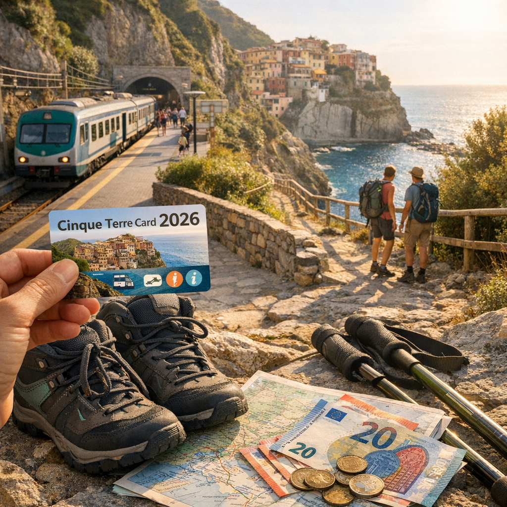 Cinque Terre Card 2026 : train, trekking et prix à prévoir