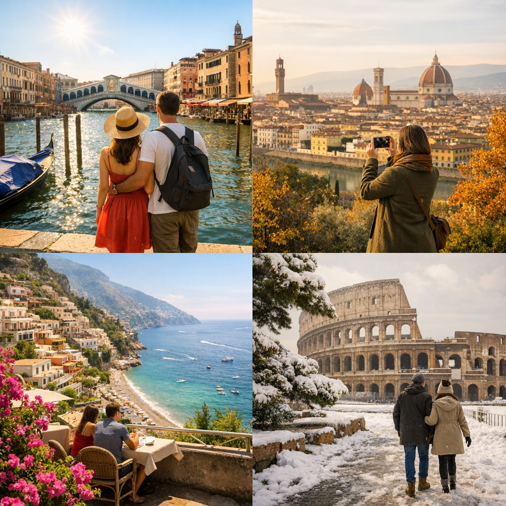 Conditions voyage Italie par saison et par ville : ce qui change vraiment sur place