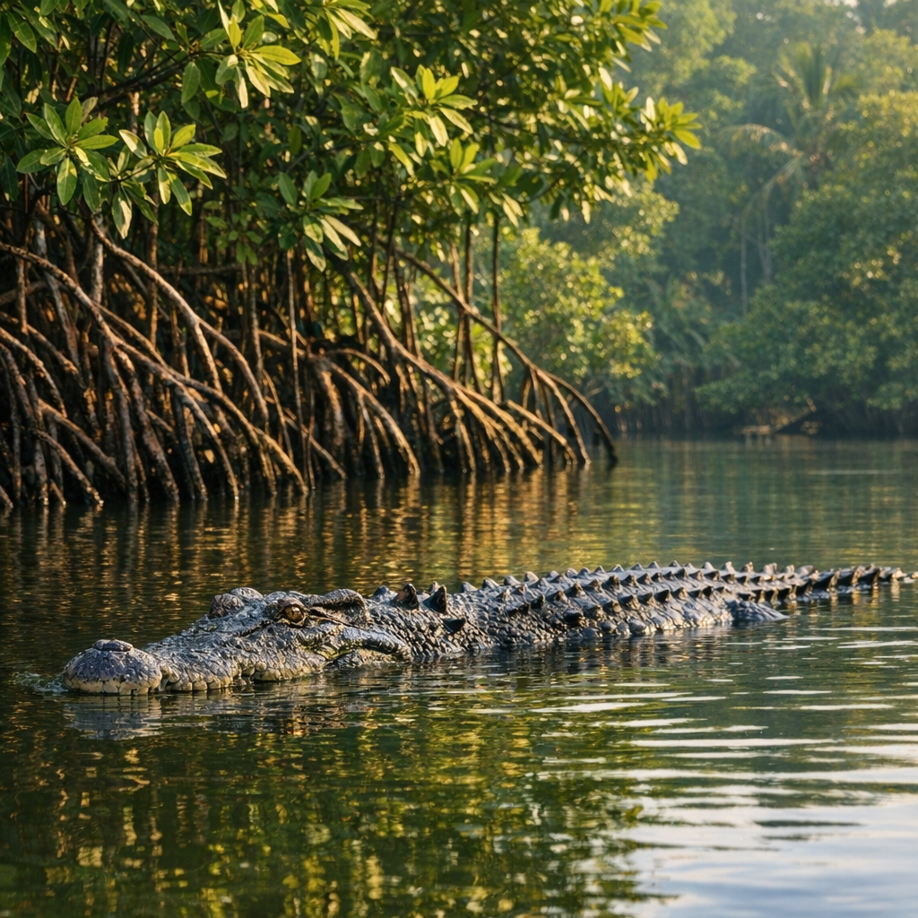 Pourquoi les crocodiles de mer fascinent autant qu’ils inquiètent