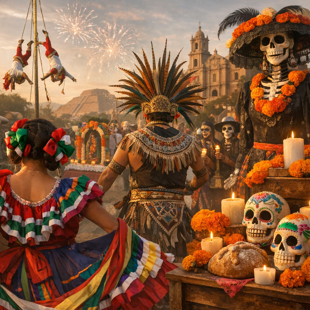 Traditions, folklore et calendrier des fêtes mexicaines