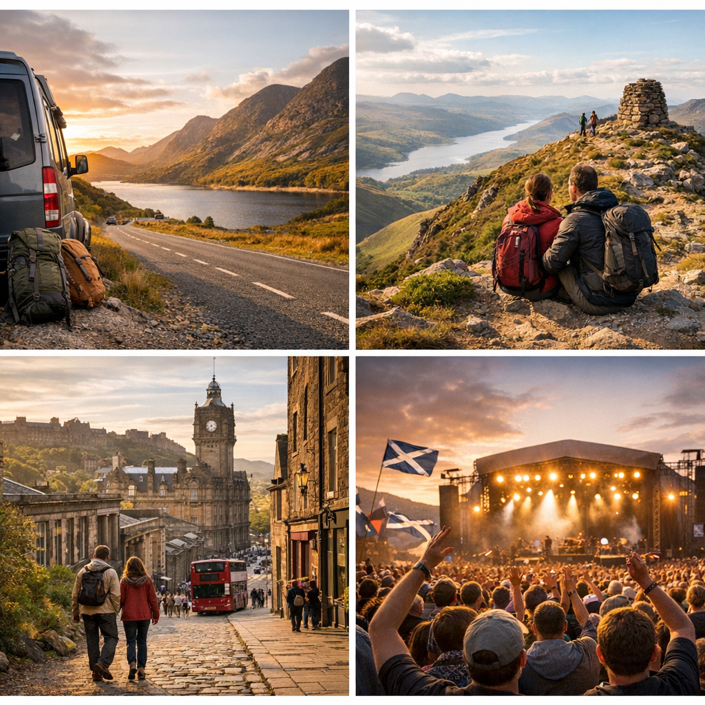 Partir selon son voyage : road trip, randonnée, villes et festivals