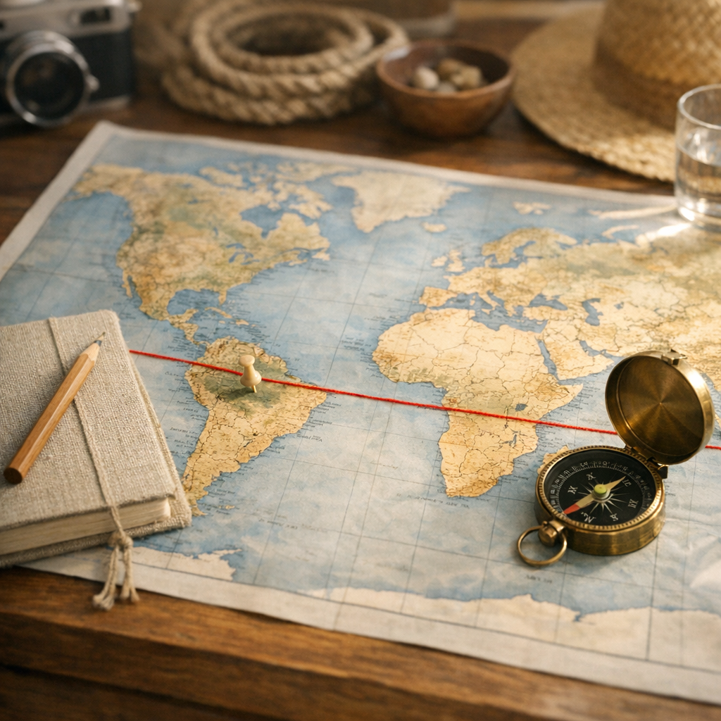 Où passe l’Équateur sur une Carte du monde ?