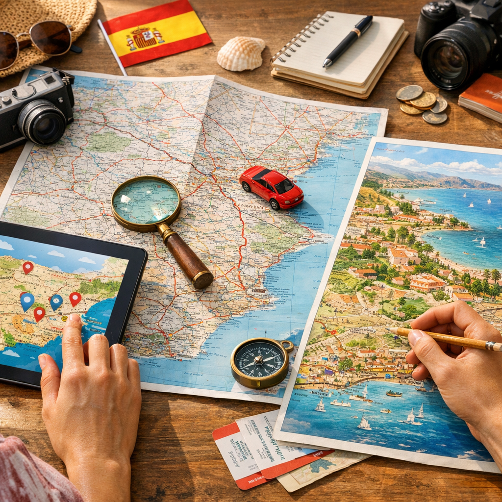 Cartes pour organiser votre voyage : interactive, routière ou détaillée ?