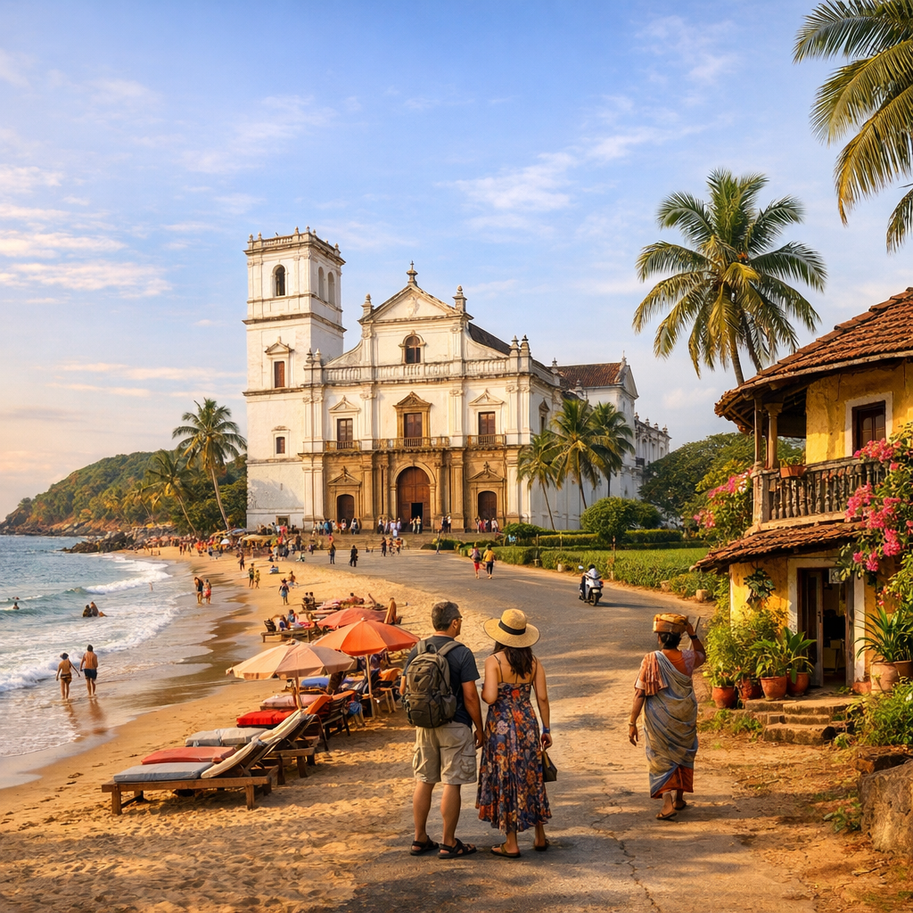 Visiter Goa&nbsp;: plages, Old Goa et villages à ne pas manquer