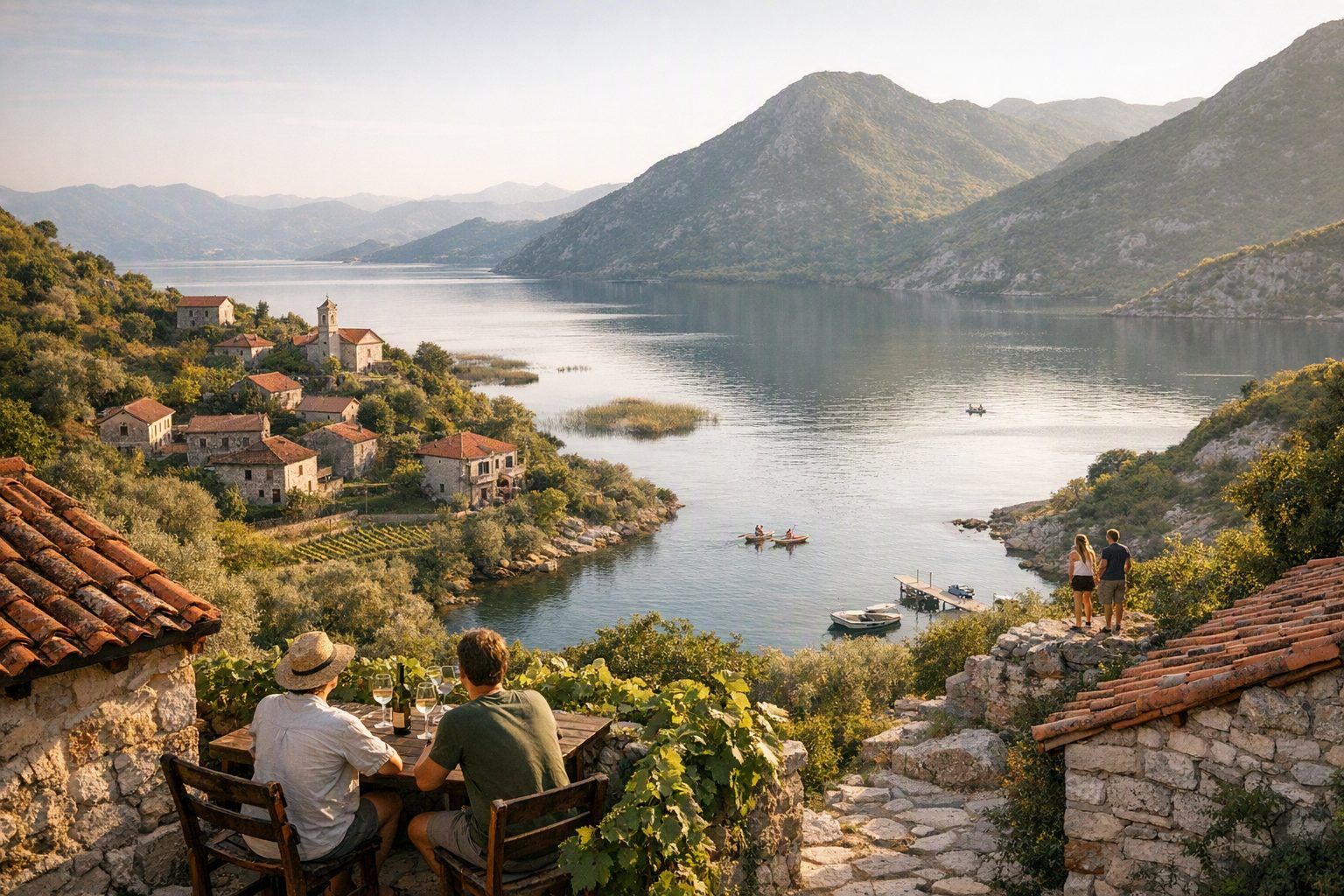 Que faire autour de Godinje sur le lac de Skadar