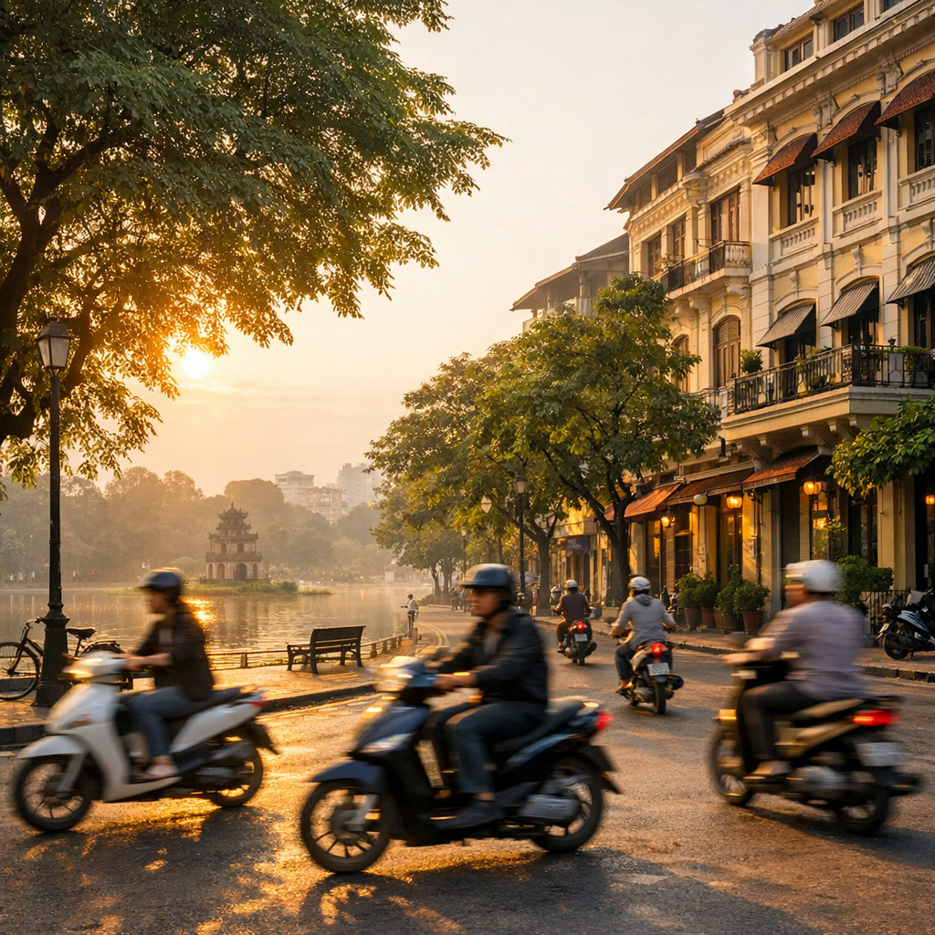 Hanoï au Vietnam se visite mieux quand on prend son temps
