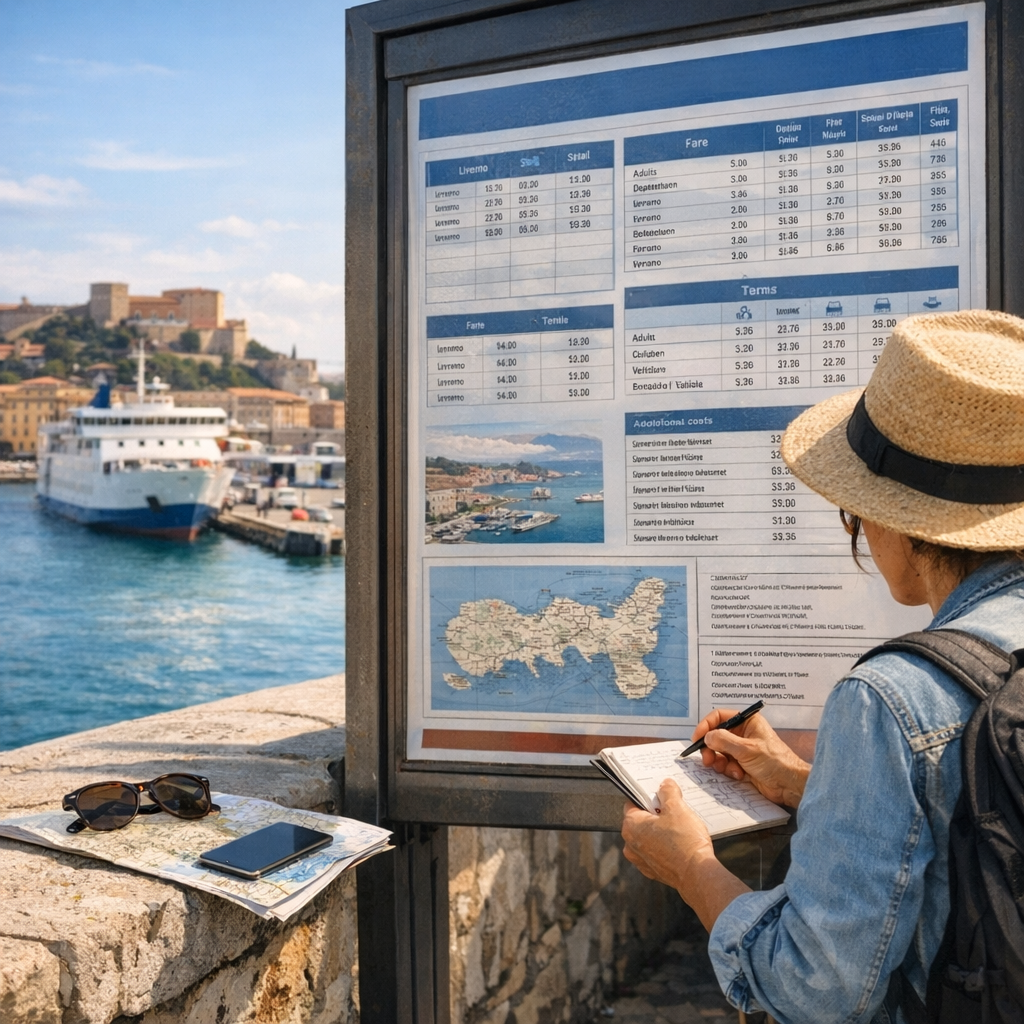 Tarifs, horaires et budget : le tableau à vérifier avant de réserver