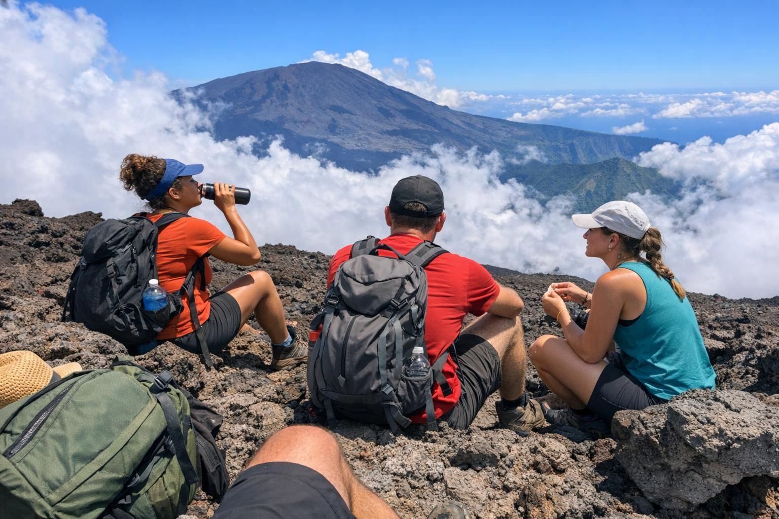 La Réunion en randonnees : 5 haltes entre lave et nuages